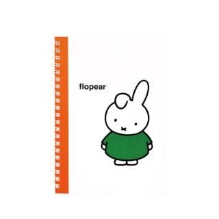 ミッフィー miffy A7リングメモ（ダーン） 絵本シリーズ ホワイト Dick