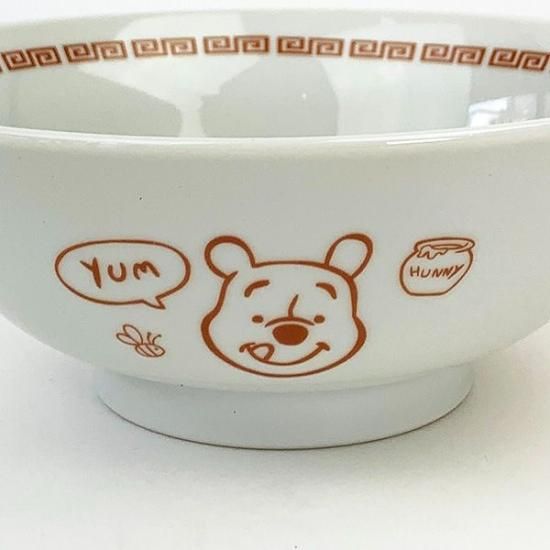 ディズニー プーさん 中華シリーズ ラーメン鉢 食器 ホワイト ディズニー プーさん 中華シリーズ ラーメン鉢 食器 ホワイト