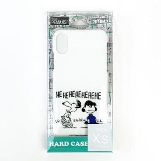 スヌーピー iPhone X 対応 ハードケース SNG-198B / HEHEHEHE ホワイト スマホ