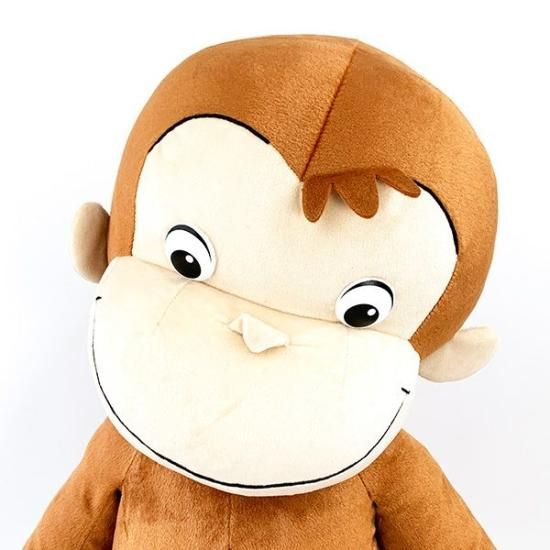おさるのジョージ ジャンボぬいぐるみ インテリア ブラウン BIG おさるのジョージ ジャンボぬいぐるみ インテリア ブラウン BIG