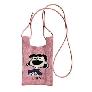 スヌーピー SNOOPY ミニショルダー バッグ ベビールー  Lucy