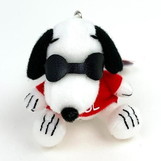 スヌーピー カラビナマスコット SN JC 座り キーホルダー