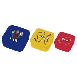 <img class='new_mark_img1' src='https://img.shop-pro.jp/img/new/icons15.gif' style='border:none;display:inline;margin:0px;padding:0px;width:auto;' />PEZ(ペッツ） SEALED LUNCH BOX ランチボックス 3個セット お弁当 ランチ