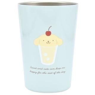 サンリオ ポムポムプリン ステンレスタンブラー 水色 コップ
