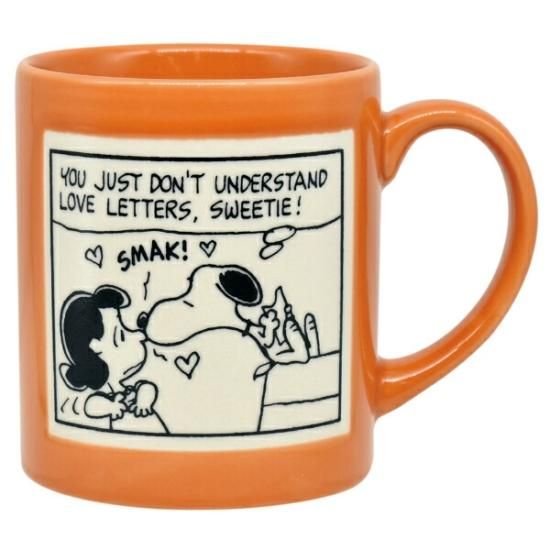 スヌーピー SNOOPY コミック レッド マグ コップ PEANUTS