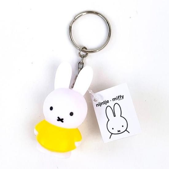 ミッフィー miffy キーチェーン キーホルダー イエロー マスコット ミッフィー miffy キーチェーン キーホルダー イエロー マスコット