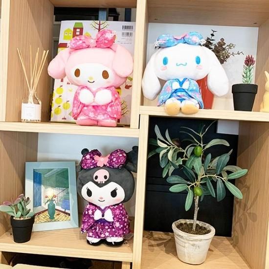 サンリオ ぬいぐるみ S 桜着物 クロミ マスコット 人形
