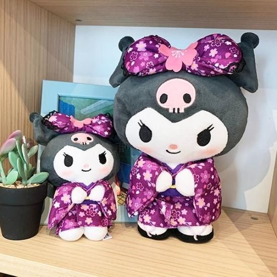 サンリオ ぬいぐるみ S 桜着物 クロミ マスコット 人形 サンリオ ぬいぐるみ S 桜着物 クロミ マスコット 人形