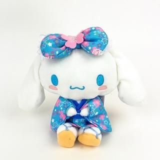 サンリオ ぬいぐるみ S 桜着物 シナモロール  マスコット 人形 シナモン インテリア 和風 着物