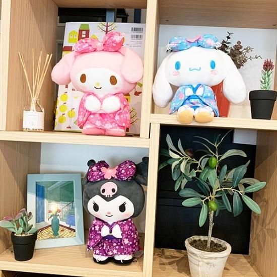 サンリオ マスコット S 桜着物 クロミ ぬいぐるみ 人形 シナモン
