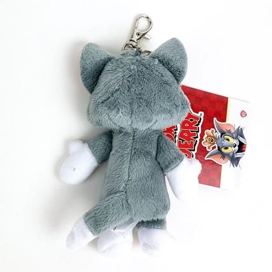 新作　新品　ジェリーキャット　鍵　カギ　ロック　Lock ぬいぐるみ　オブジェ トムとジェリー ぬいぐるみリールキーカバー（ジェリー