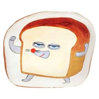 店内セール開催中!10％オフ対象商品! パンどろぼう もっちりクッション （へんしん！） インテリア