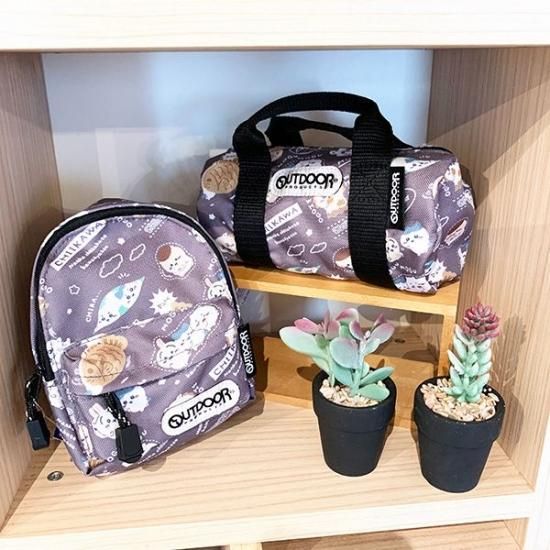 ちいかわ BACKPACK ペンケース チャコールグレー OUTDOOR アウトドア