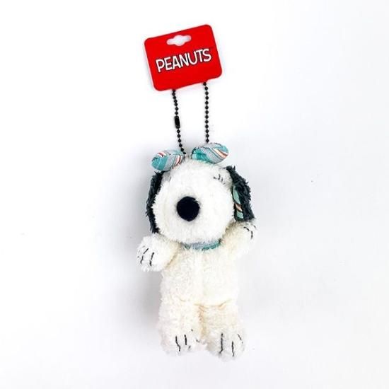 スヌーピー チャーリーブラウン ミントストライプ マスコット