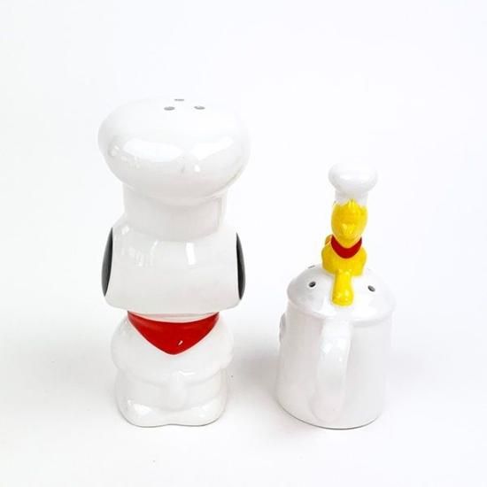 スヌーピー ソルトペッパー入れと小物入れフィギュア