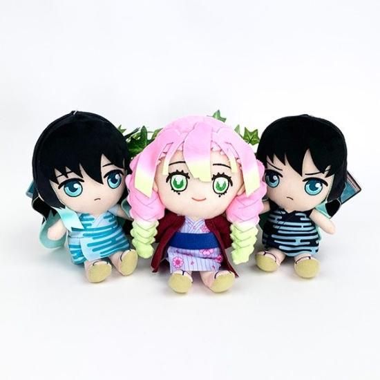 鬼滅の刃 甘露寺蜜璃(浴衣) Chibiぬいぐるみ キメツ 鬼滅の刃 甘露寺蜜璃(浴衣) Chibiぬいぐるみ キメツ