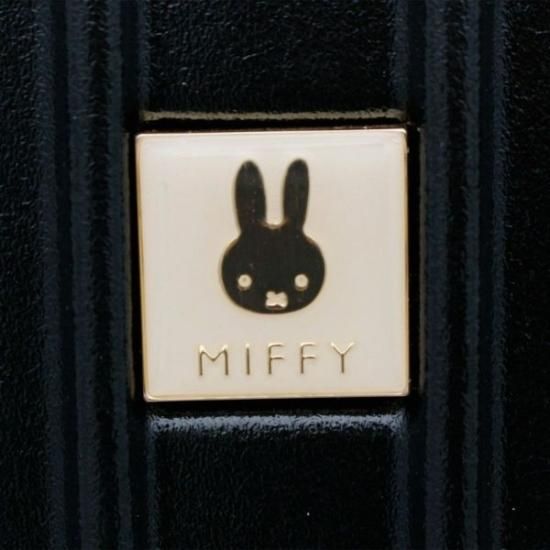 ミッフィーmiffy スーツケース（Lサイズ） フェイスブラック