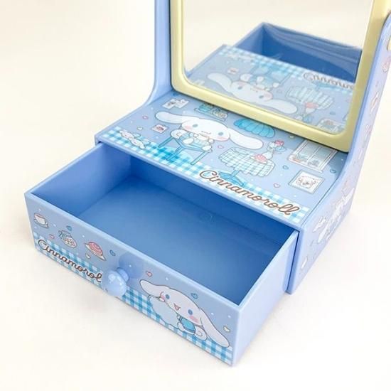 サンリオ シナモロールミニドレッサー シナモン 小物入れ 化粧品 サンリオ シナモロールミニドレッサー シナモン 小物入れ 化粧品