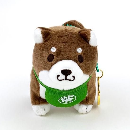 忠犬もちしば ぬいぐるみBC (チャーム・あんこ) ブラウン
