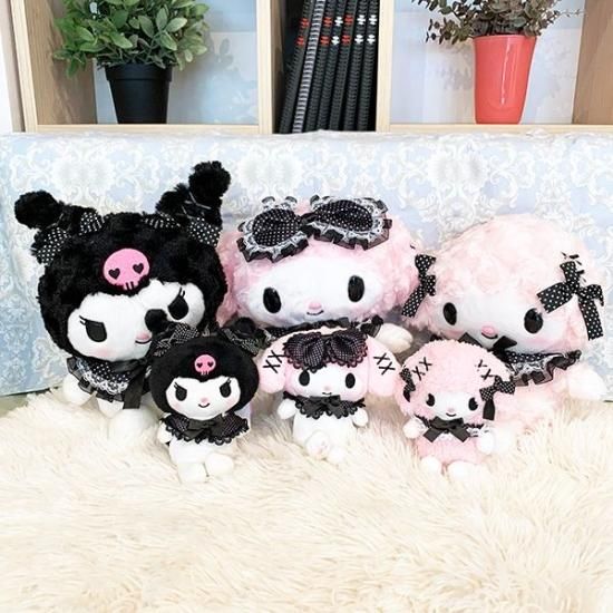 サンリオ ガーリーブラック マイメロディ マスコット ぬいぐるみ サンリオ ガーリーブラック マイメロディ マスコット ぬいぐるみ