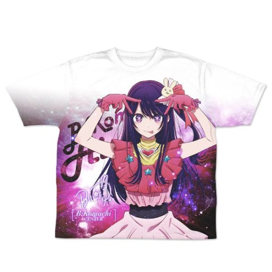 推しの子 星野アイ 両面フルグラフィックTシャツ（M） 衣類 ホワイト