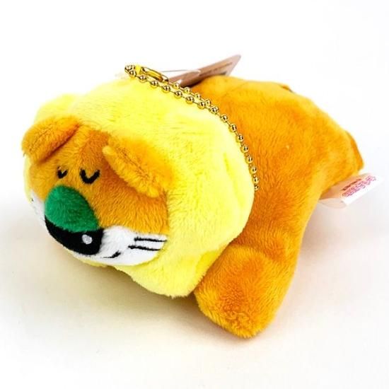 ギンビスたべっ子どうぶつライオンぬいぐるみマスコットボール