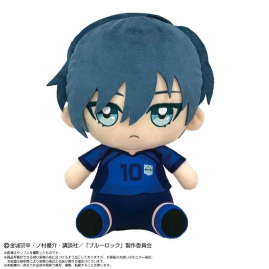 ブルーロック 糸師 凛 ChibiぬいぐるみBIG インテリア サッカー