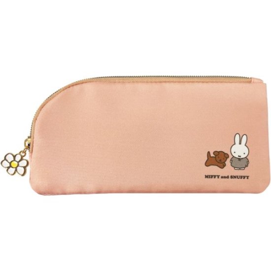 ミッフィー＆スナッフィー ペンケース（ピンク） 文具 文房具 miffy and snuffy 23AW