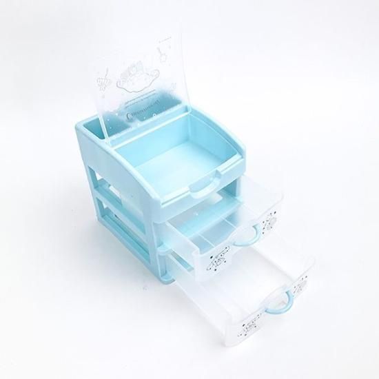 サンリオ シナモロール 2段チェスト 収納 整理整頓 インテリア ブルー