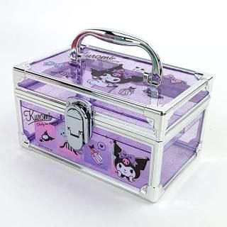 <img class='new_mark_img1' src='https://img.shop-pro.jp/img/new/icons15.gif' style='border:none;display:inline;margin:0px;padding:0px;width:auto;' />サンリオ クロミ バニティケース 収納ボックス 小物入れ インテリア パープル