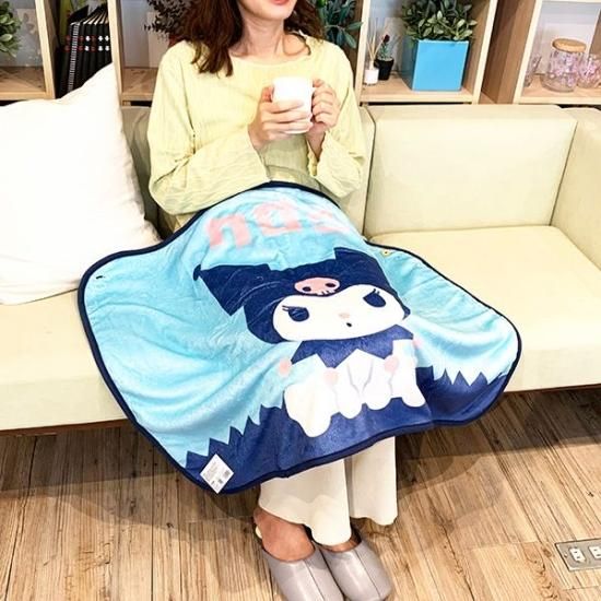 サンリオ クロミ ファンシーレトロ ふわふわブランケット ひざ掛け