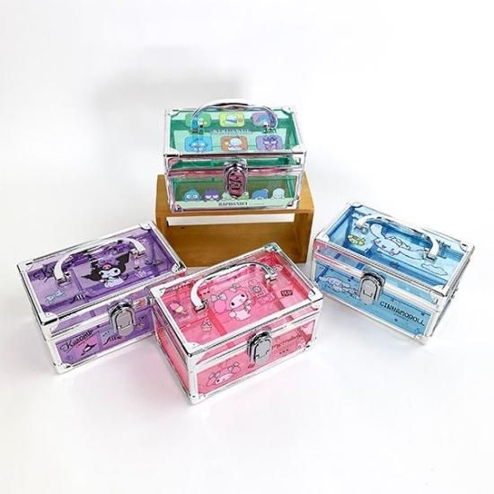 サンリオ マイメロディ バニティケース 収納ボックス 小物入れ サンリオ マイメロディ バニティケース 収納ボックス 小物入れ