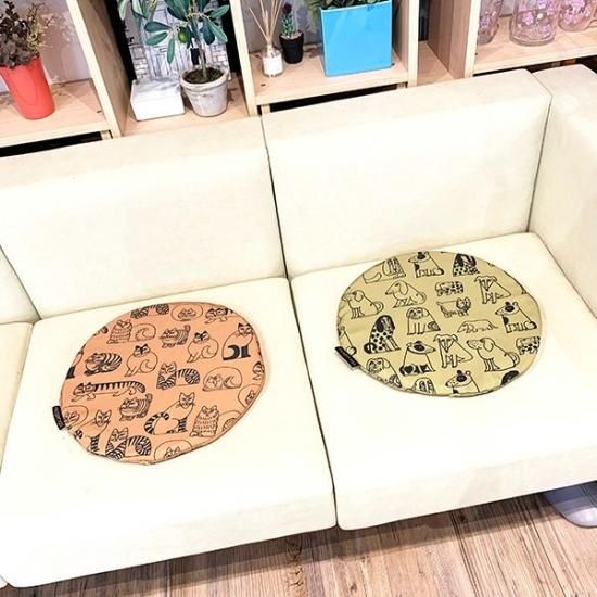 リサ・ラーソン ラウンドドッグ シートクッション インテリア