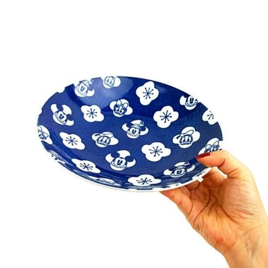 ディズニーレトロ食器 ディズニー 21.5cmカレーパスタ皿（梅）〈ニホンスタイル〉 和食器