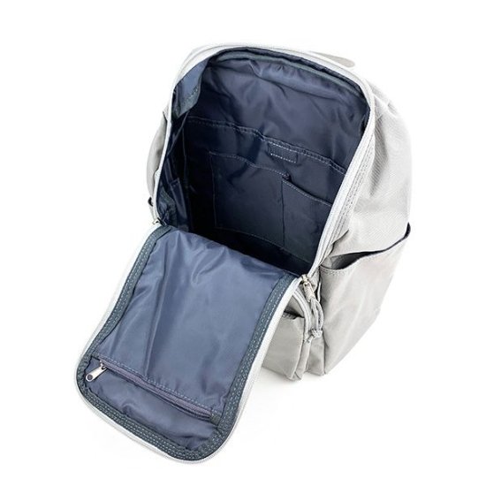 スヌーピー リュック ロッキングチェア RE-PET グレー リュック 通勤 通学 バッグバッグ