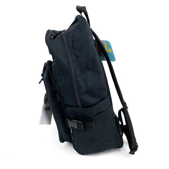 スヌーピー スクリュック RE-PET ブラック シンプル リュック 通勤 通学 バッグ
