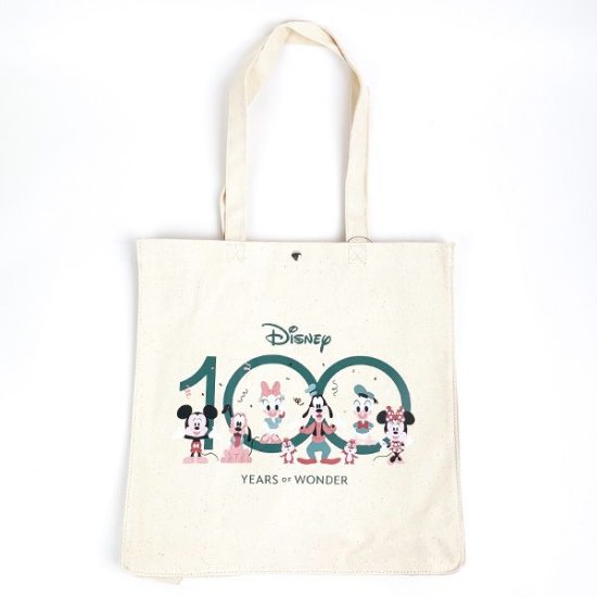 【COACH】ディズニー 100周年 ミッキー キャンバス トートバッグ