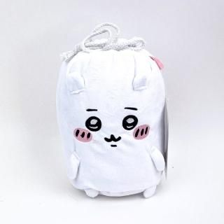 ちいかわ ふわふわハチワレ マスコット巾着付きブランケット ちいかわ ふわふわハチワレ マスコット巾着付きブランケット