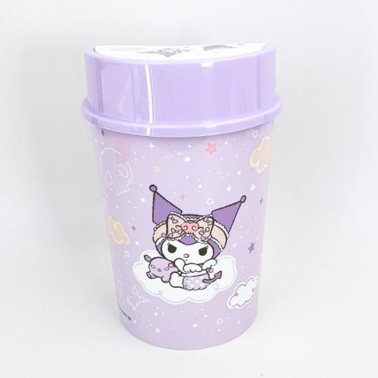 サンリオ クロミ フタ付きダストボックス ゴミ箱 インテリア サンリオ クロミ フタ付きダストボックス ゴミ箱 インテリア