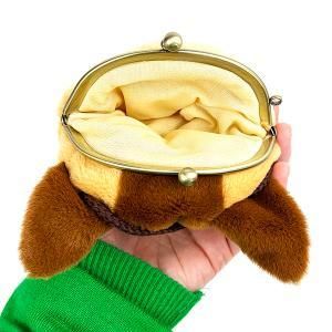 スタジオジブリ となりのトトロ ネコバス ふかふかがまぐち 小物入れ 財布