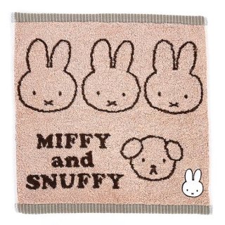 <img class='new_mark_img1' src='https://img.shop-pro.jp/img/new/icons15.gif' style='border:none;display:inline;margin:0px;padding:0px;width:auto;' />ミッフィー miffy ウォッシュタオル Miffy and Snuffy ピンク 日本製 23AW