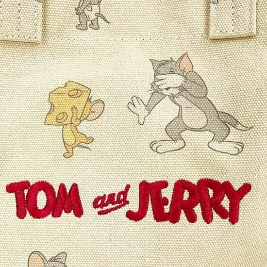 半額以下で買えるクーポン特集 トムとジェリー (ベージュ) Cheese2Wayミニショルダーバッグ バッグ