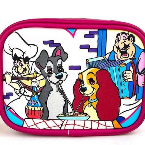 ディズニー わんわん物語 ポーチ レトロアートコレクション 小物