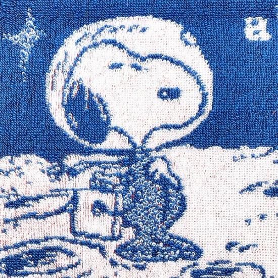 スヌーピー ミニタオル ブルー ホープ SNOOPY 西川 日本製