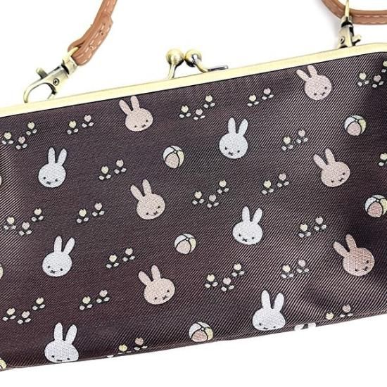 みんなが待ってた!\再入荷待ち/人気ランキング ミッフィー miffy (ボール柄 ジャガードお財布ショルダーバッグ バッグ・財布