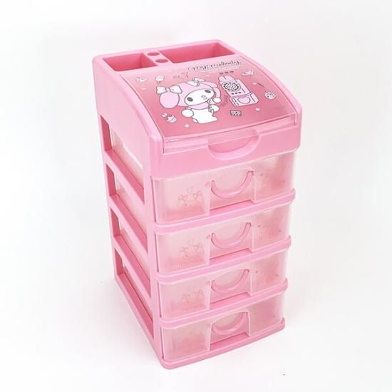 サンリオ マイメロディ 4段チェスト 小物入れ 収納 インテリア サンリオ マイメロディ 4段チェスト 小物入れ 収納 インテリア