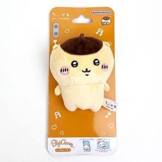 ちいかわ くりまんじゅう Play Charm スマホスタンド とり外せてぬい撮りできるマスコット  ベージュ