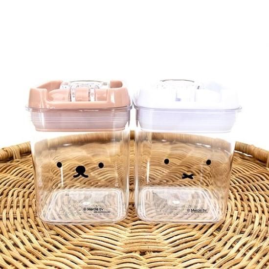 ミッフィー miffy キャニスター（顔だけボリス） キッチン用品