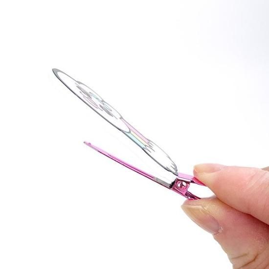 おぱんちゅうさぎのアクリルヘアクリップ
