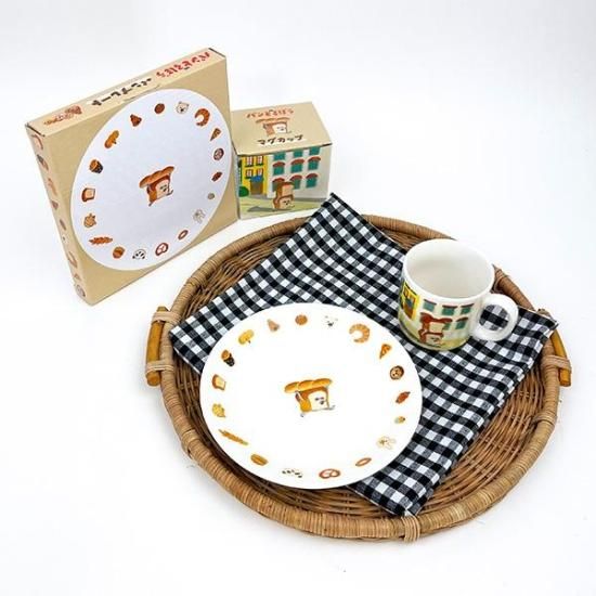 【新品】パンどろぼう　一番くじ　プレート・マグカップアソート　全2種セット　① 一番くじ パンどろぼう いとしのパン C賞 プレート・マグカップ